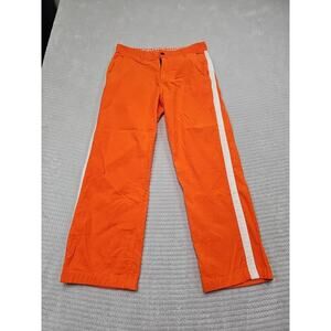 Gameday Pants Mens 32 Tennesse Vols Orange Corduroy White Stripe